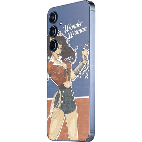 DC Comics Bombshells Wonder Woman Bombshell Galaxy A55 5G Skin
